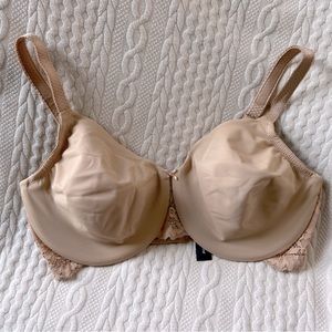 Beautiful lace sides Dominique bra, Size 34DD, new no tags